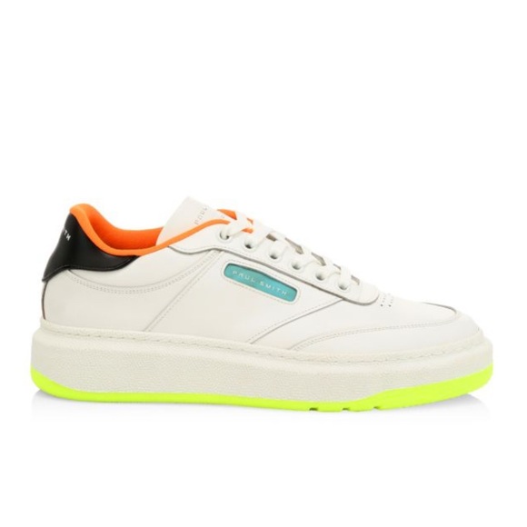 PAUL SMITH Hackney Leather Sneakers new - Picture 1 of 9